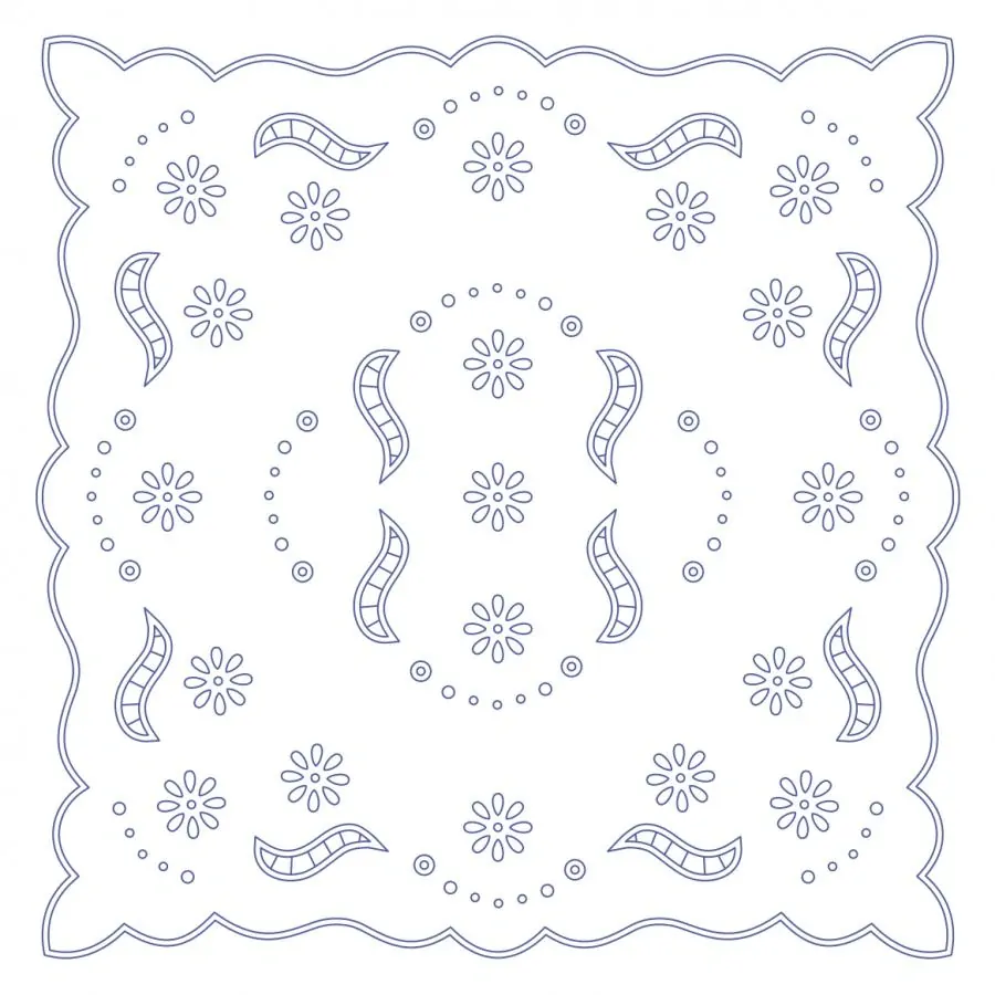 U148 ubrus 90x90 cm plátno