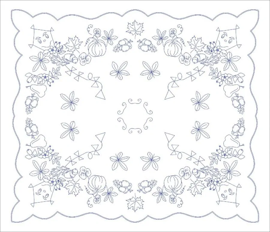 D48 ubrus 120x140 cm plátno