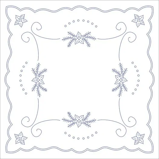 L51 prostírání 40x40 cm plátno