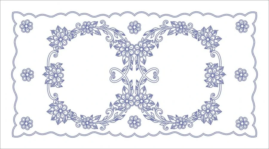 K229 ubrus 50x90 cm plátno