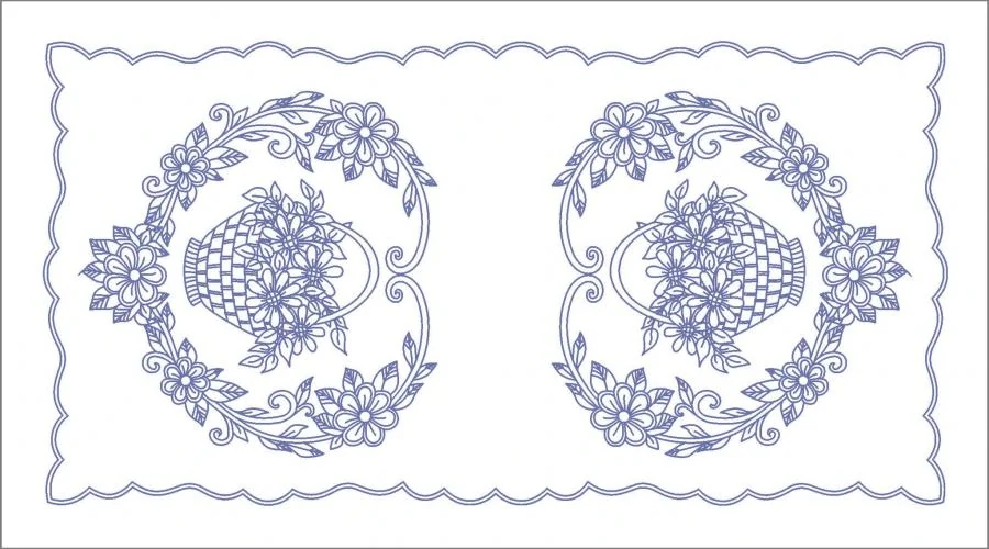 K227 ubrus 50x90cm, plátno