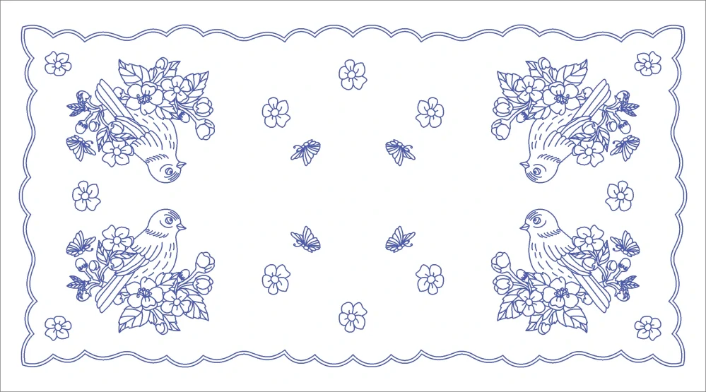 K231 ubrus 50x90cm, plátno