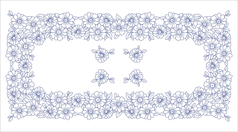 K232 ubrus 50x90cm, plátno
