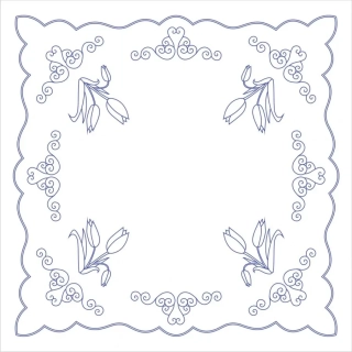 UT144 ubrus tesilen 90x90 cm