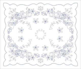 D48 ubrus 120x140 cm plátno