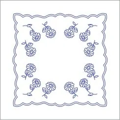 X64 prostírání plátno 30x30 cm