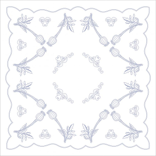 U149 ubrus 90x90 cm plátno