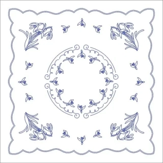 PPO512 dečka 60x60 cm plátno