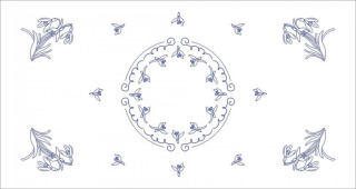 TSO563 Ubrus 85x45 cm - tesilen