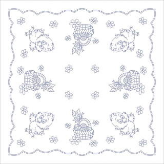 PPO532 dečka 60x60 cm plátno