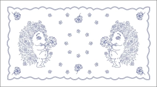 K226 ubrus 50x90cm, plátno