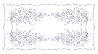 K228 ubrus 50x90 cm plátno