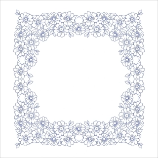 G15 ubrus obšitý krajkou 70x70 cm plátno